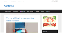 Desktop Screenshot of gadgets.es