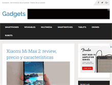 Tablet Screenshot of gadgets.es